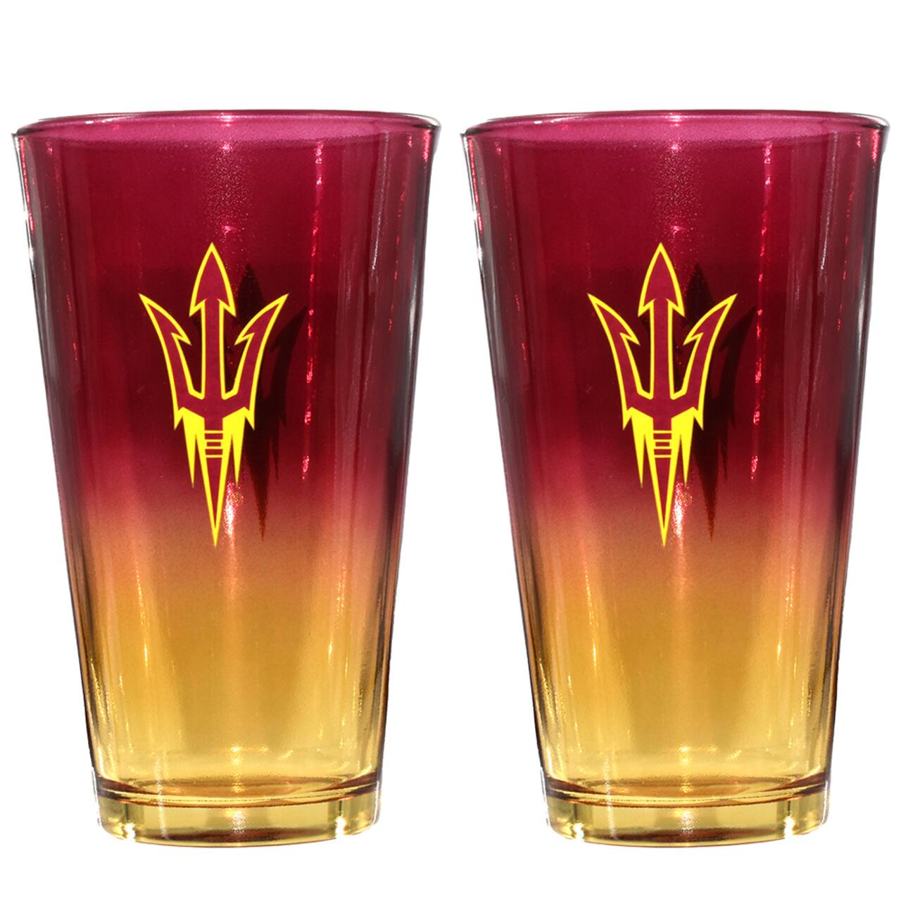 The Memory Company 16oz. NCAA Ombre Pint Glasses, 2ct.